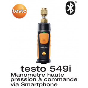 Testo 549 i - Manomètre haute pression avec commande Smartphone