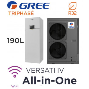 Pompe &agrave; chaleur VERSATI IV AIO 16 3F de GREE