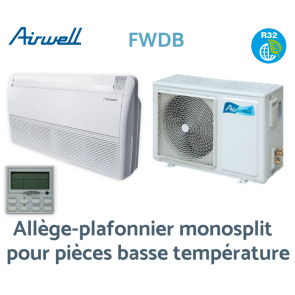 Allège-plafonnier monosplit pour pièces basse température FWDB 024 de Airwell