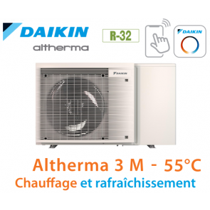 Pompe à chaleur Air/Eau Daikin Altherma 3 M Monobloc EBLA08E3V3