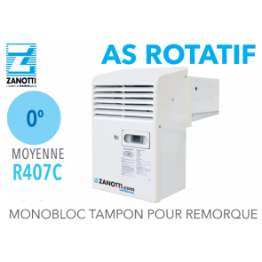 Monobloc à paroi pour remorque frigorifique MAS123T443S de Zanotti