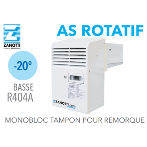 Monobloc à paroi pour remorque frigorifique BAS221TR02F de Zanotti