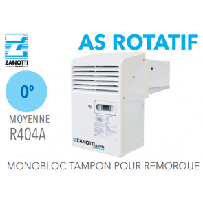 Monobloc à paroi pour remorque frigorifique MAS221TR02F de Zanotti