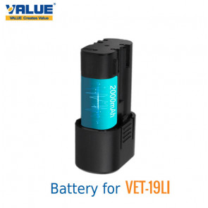 Batterie extra pour Value NAVTEK VET-19Li