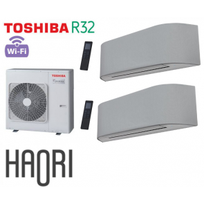 Toshiba HAORI Bi-Split RAS-3M26U2AVG-E + 2 RAS-B16N4KVRG-E