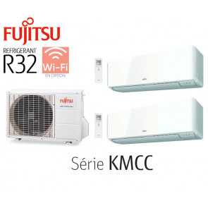 Fujitsu Bi-Split Mural AOY40MI-KB + 2 ASY20MI-KMCC