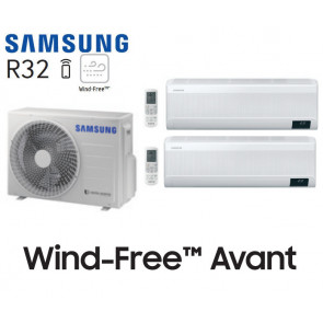 Samsung Wind-Free Avant Bi-Split AJ040TXJ2KG + 2 AR07TXEAAWK 