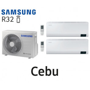 Samsung Cebu Bi-Split AJ040TXJ2KG + 2 AR07TXFYAWKN