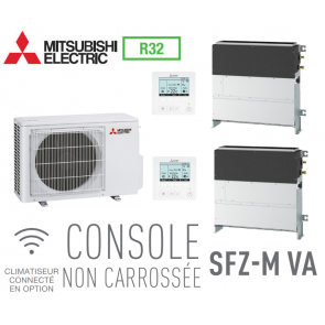 Mitsubishi Bi-split CONSOLE NON CARROSS&Eacute;E MXZ-2F53VF + 2 SFZ-M25VA