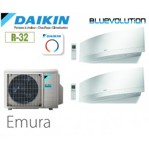 Daikin Emura Bisplit 2MXM40A + 2 FTXJ20AW - R32