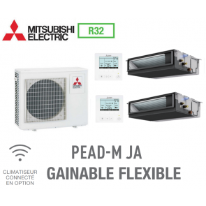 Mitsubishi Bi-split GAINABLE FLEXIBLE MXZ-5F102VF + 2 PEAD-M50JA