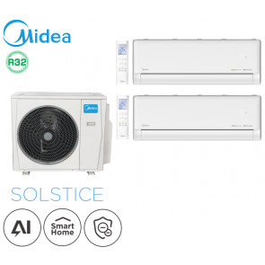 Midea Bi-split Solstice M30G-21HFN8-Q + 1  EZ-09RD6 + 1 EZ-12RD6