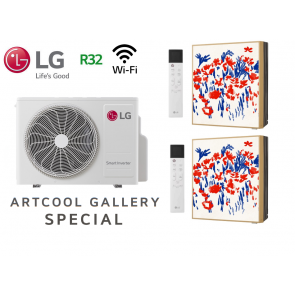 LG Bi-Split ARTCOOL Gallery Special MU3R19.U24A0 + 2 X A09GA1.NSE