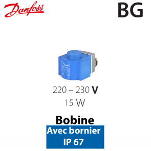 Bobine haute performance BG 018F6801 Danfoss 