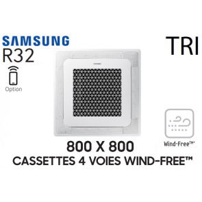 Samsung 4-Wege-Kassette 800 X 800 Wind-Free AC140RN4DKG Dreiphasig