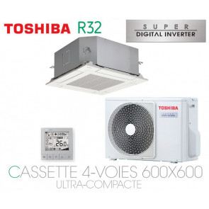Toshiba Cassette 4-Voies 600x600 Ultra-Compacte SDI RAV-RM561MUT-E