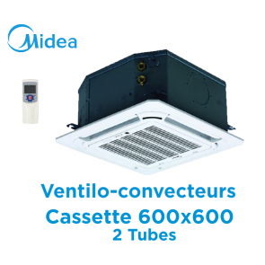 Ventilo-convecteur Cassette 600x600 2 Tubes MKD-V300 de Midea