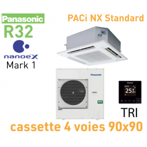 Panasonic PACi NX Standard - Cassette 4 voies 90x90 Inverter+ KIT-140PU3Z8