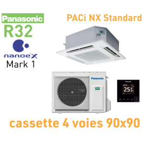 Panasonic PACi NX Standard - Cassette 4 voies 90x90 Inverter+ KIT-60PU3Z5