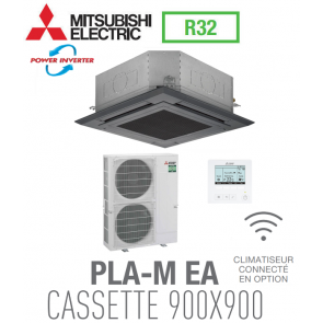 Mitsubishi CASSETTE 4 VOIES 900X900 mod&egrave;le PLZ-ZM140EA-GRB monophas&eacute;