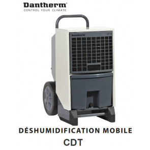 Déshumidificateur d'air mobile CDT30S de Dantherm 