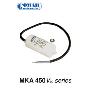 Condensateur permanent MKA 4 μF - 450 de Comar  - CABLE