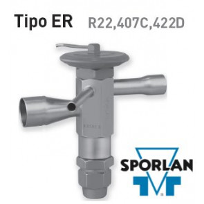 Détendeur thermostatique Sporlan- gamme ER - pour R22, 407C, 422D