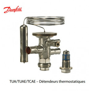 Détendeurs thermostatiques "Danfoss" TUA/TUAE/TCAE
