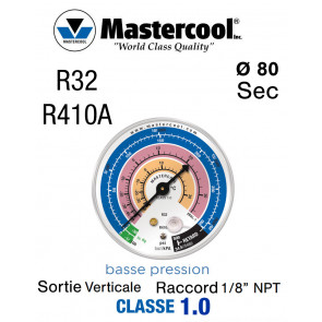 Manomètre de remplacement Mastercool BP - R32, R410A