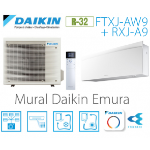 Daikin EMURA FTXJ20AW9