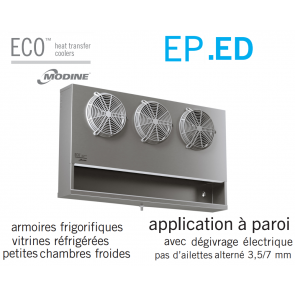 Evaporateur &agrave; paroi EP 101ED de ECO - LUVATA
