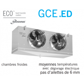 Evaporateur cubique GCE252E6ED de ECO - LUVATA