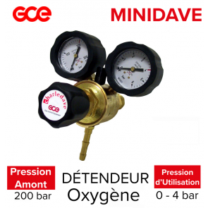 Détendeur Minidave Oxygène de GCE