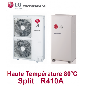 Pompe à Chaleur THERMA V Haute Température 80°C - HU161HA.U33 + HN1610H.NK3 - R410A