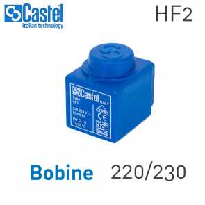 Bobine d’électrovanne HF2 -Code 9300/RA6 - Castel 