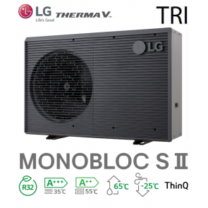 Pompe &agrave; Chaleur THERMA V Monobloc 65&deg;C - HM123MRS.UB40 - R32