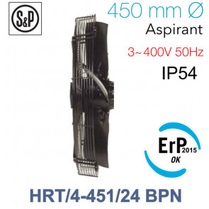 Ventilateur axial de roteur externe HRT/4-451/24 BPN de S&P
