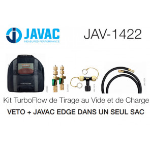 Kit TurboFlow de Tirage au Vide et de Charge de JAVAC
