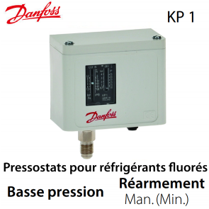 Pressostat simple manuel BP - 060-110366 - Danfoss 