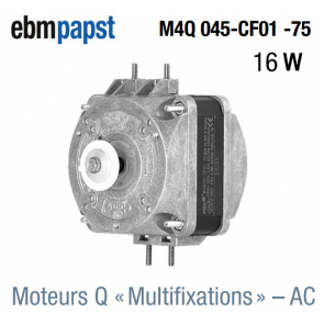Moteur multi-fixation M4Q045-CF01-75 de EBM-PAPST 16W