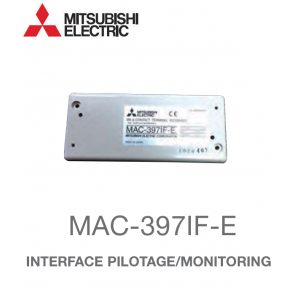 Interface pour commande à fil MAC-397IF-E  / MAC-497IF-E de Mitsubishi 