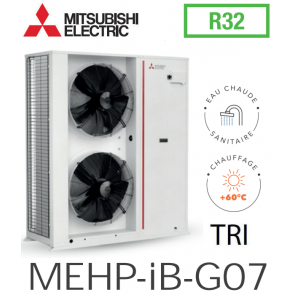  Pompe &agrave; chaleur r&eacute;versible air/eau monobloc MEHP-iB-G07 35Y de Mitsubishi