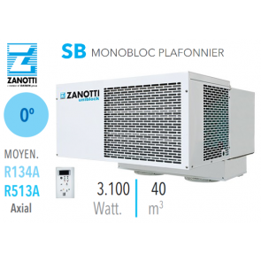 Monobloc plafonnier MSB315EA11XX de Zanotti