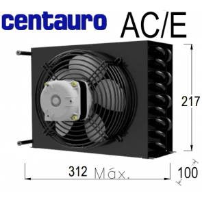 Condenseur &agrave; air AC/E 117/0.50 - OEM 208 - de Centauro