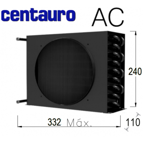Condenseur &agrave; air AC 120/0.68 - OEM 209 - de Centauro