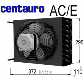 Condenseur &agrave; air AC/E 125/1.68 - OEM 311 - de Centauro