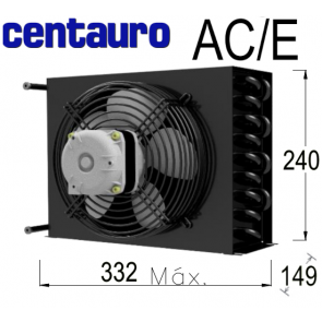 Condenseur &agrave; air AC/E 120/1.09 - OEM 409 - de Centauro