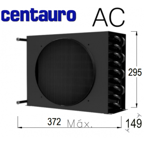 Condenseur &agrave; air AC 125/2.00 - OEM 411 - de Centauro