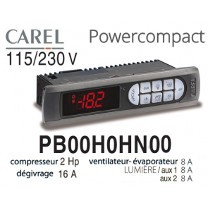 Régulateur Power Compact PB00H0HN00 de Carel