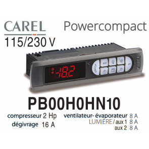 Régulateur Power Compact PB00H0HN10 de Carel
